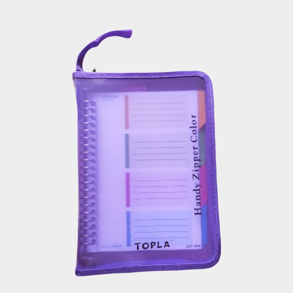 Binder Note Zipper BNT 998 A5 | Binder Notebook by Topla