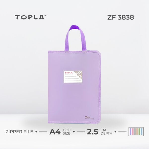 Zipper File ZF 3838 A4 | Map Dokumen by Topla