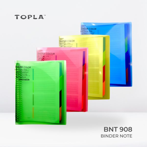 Binder Note BNT 908 B5 | Binder Notebook by Topla