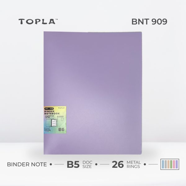 Binder Note BNT 909 B5 | Binder Notebook by Topla