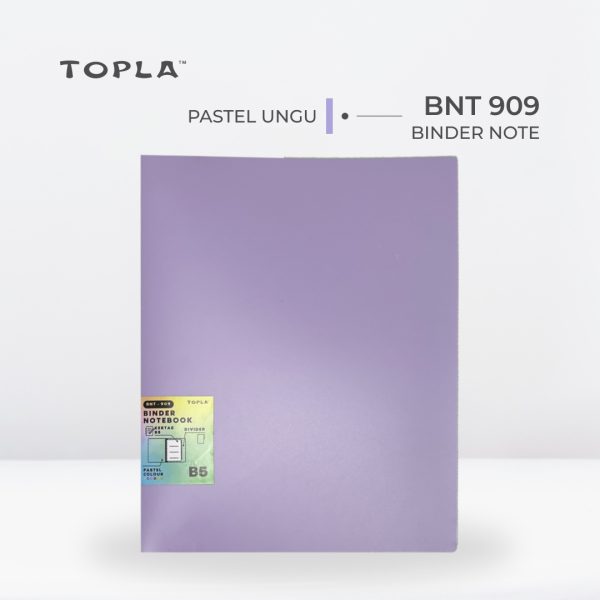 Binder Note BNT 909 B5 - Ungu | Binder Notebook by Topla