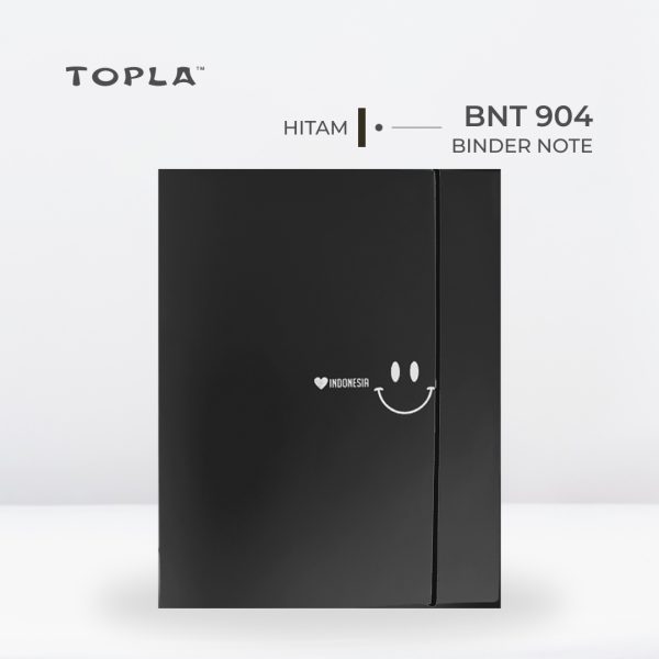 Binder Note Pastel BNT 904 A5 - Hitam | Binder Notebook by Topla