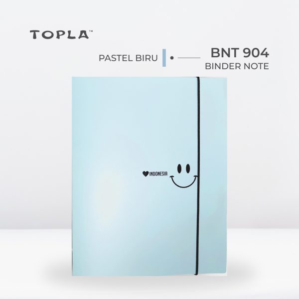 Binder Note Pastel BNT 904 A5 - Biru Pastel | Binder Notebook by Topla