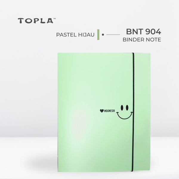 Binder Note Pastel BNT 904 A5 - Hijau Pastel | Binder Notebook by Topla