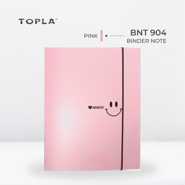 Binder Note Pastel BNT 904 A5 - Pink | Binder Notebook by Topla